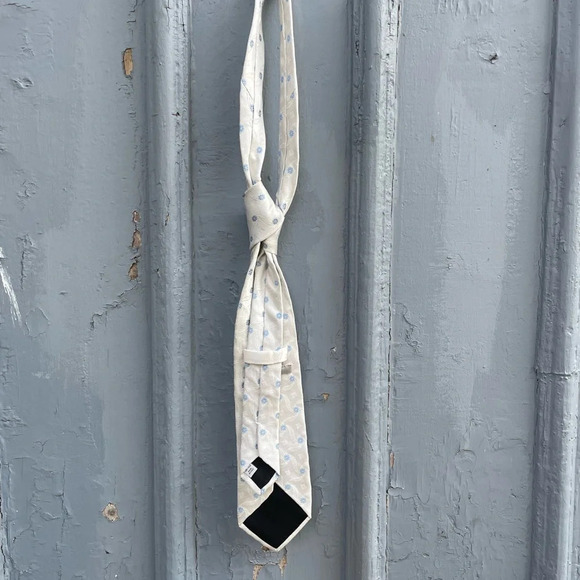 Valentino Floral Brocade Silk Tie - Picture 4 of 7